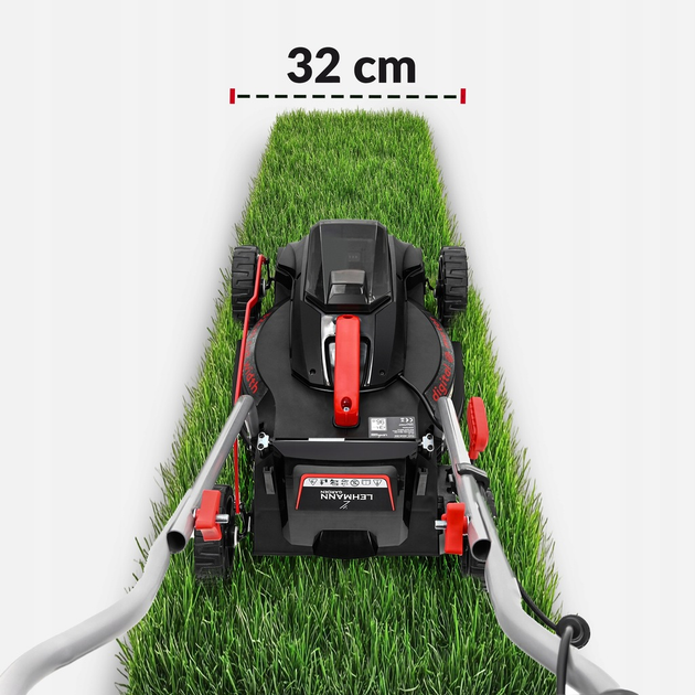 Газонокосилка аккумуляторная Lehmann LGALM-4032 (32см, 30л) - изображение 8
