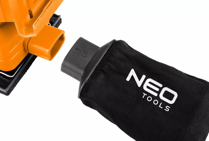 Орбітальна шліфувальна машина NEO Tools Energy+ 18 В 3 в 1 04-623 без акумулятора і зарядного пристрою (5907558477580)   - зображення 9