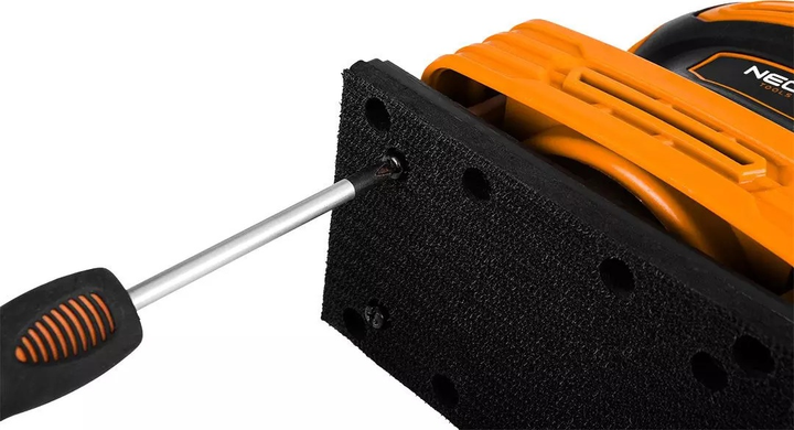 Орбітальна шліфувальна машина NEO Tools Energy+ 18 В 3 в 1 04-623 без акумулятора і зарядного пристрою (5907558477580)   - зображення 11