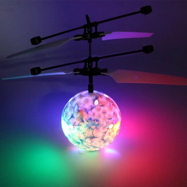Летающий светящийся сенсорный шар вертолет Sensor Flying Ball SmartUs (АХ-76284) - изображение 6