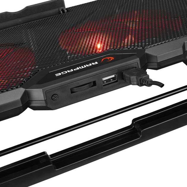 Podstawka pod laptopa Rampage AD-RC12 GameZone Black - obraz 6