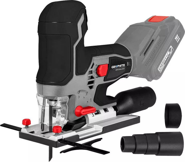 Wyrzynarka Graphite 18 V Energy+ 58GE145 (5902062091307) - obraz 5