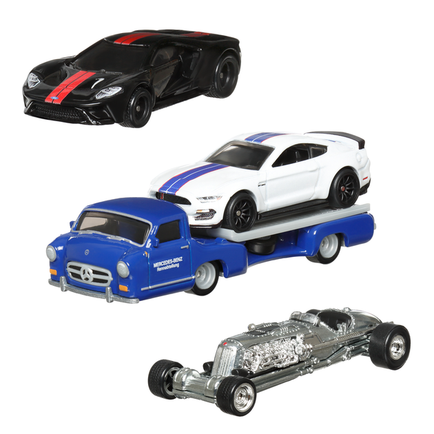 Zestaw Hot Wheels Premium Collector Jay Leno’S Garage Set GMH39 HKC17 (0194735100873) - obraz 2