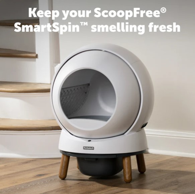 Набір дезодорантів для лотка PetSafe ScoopFree SmartSpin Litter Box 2 шт (0729849180062) - зображення 5