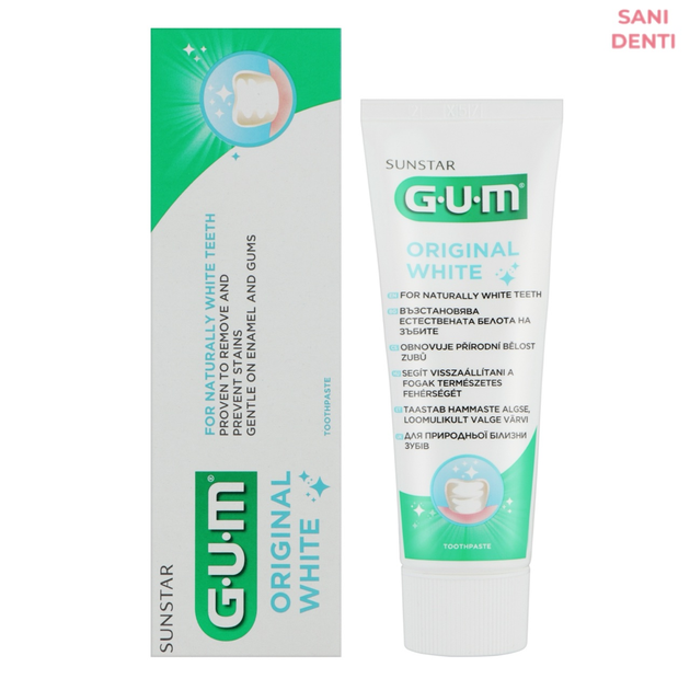 Зубная паста GUM Original White, 75 мл - изображение 1