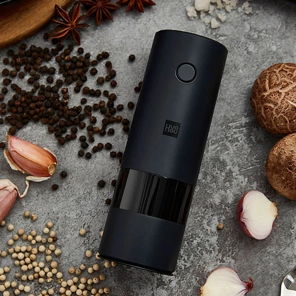 Мельница для специй, соли, перца электрическая аккумуляторная Xiaomi HuoHou Белая (4021-W) - изображение 12