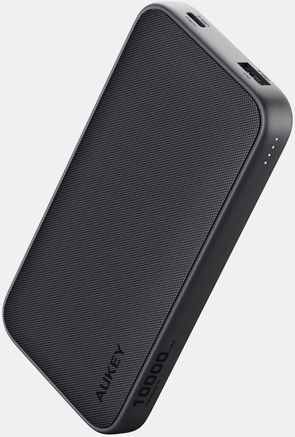 УМБ AUKEY Spark GO 10000 mAh, USB-C 15W, USB-A Grey (PB-Y46) - зображення 3