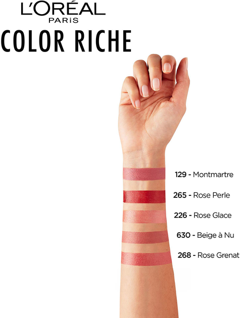 Помада для губ L'Oreal Paris Color Riche 630 Beige A Nu зволожуюча 4.2 г (3600522851288) - зображення 3