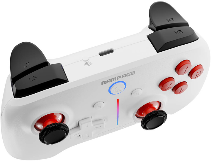 Kontroler bezprzewodowy Rampage Hydra Pro White (HYDRAPRO-WHITE) - obraz 3