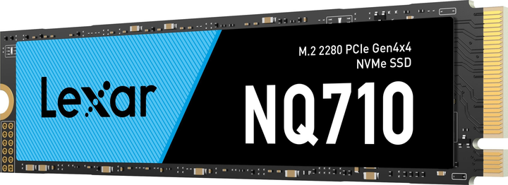 SSD диск Lexar NQ710 500GB M.2 2280 NVMe PCIe 4.0 x4 3D NAND TLC (LNQ710X500G-RNNNG) - зображення 2