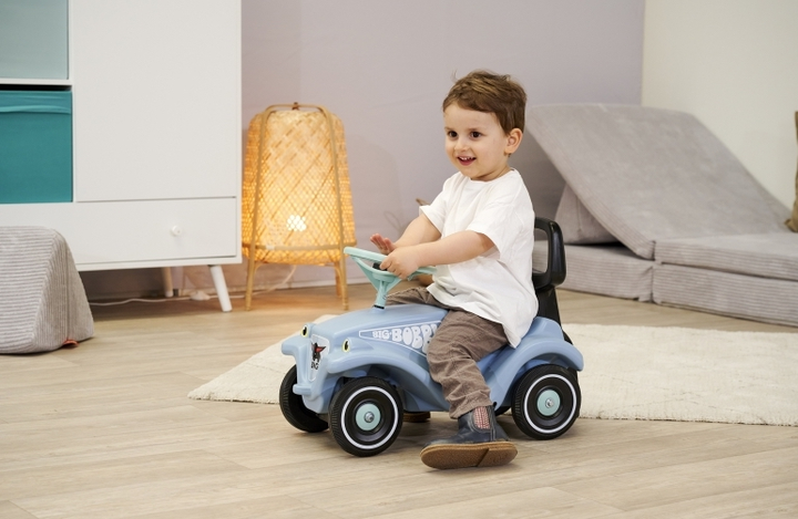 Jeździk BIG Bobby Car Classic Błękitny 56354 (4004943561457) - obraz 5