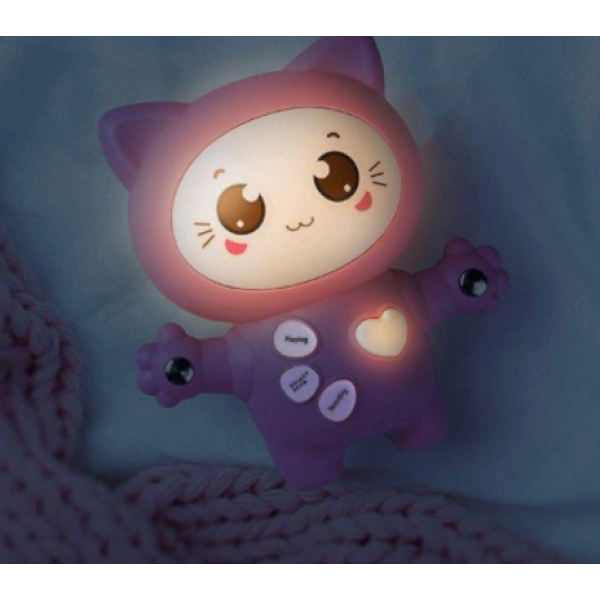 Интерактивная музыкальная игрушка Котенок Link link Cat (709E pink) Smart Baby 10164 - Фото 2 Интерактивная музыкальная игрушка Котенок Link link Cat (709E pink) Smart Baby 10164 - изображение 2