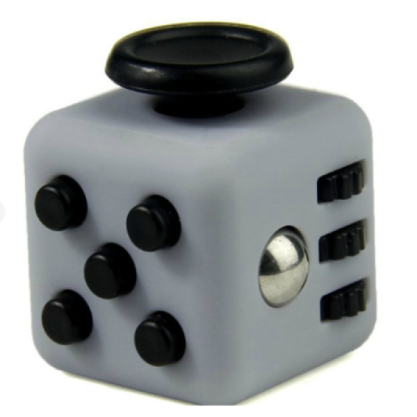 Игрушка кубик Антистресс Moltis Fidget Cube Gray black - изображение 2