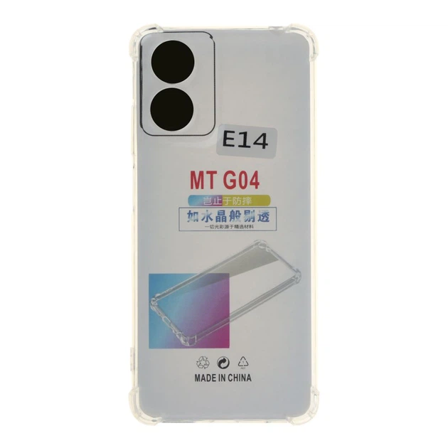 Чохол TPU Virgin Hard для Motorola E14 Колір Transparent - Фото 2 Чохол TPU Virgin Hard для Motorola E14 Колір Transparent - изображение 2