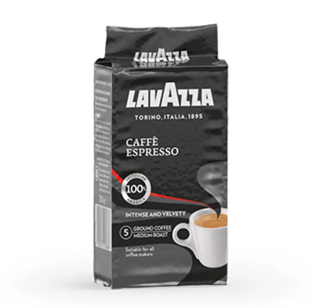 Кофе молотый Lavazza Espresso Classico 250 г - Фото 1 Кофе молотый Lavazza Espresso Classico 250 г - изображение 1