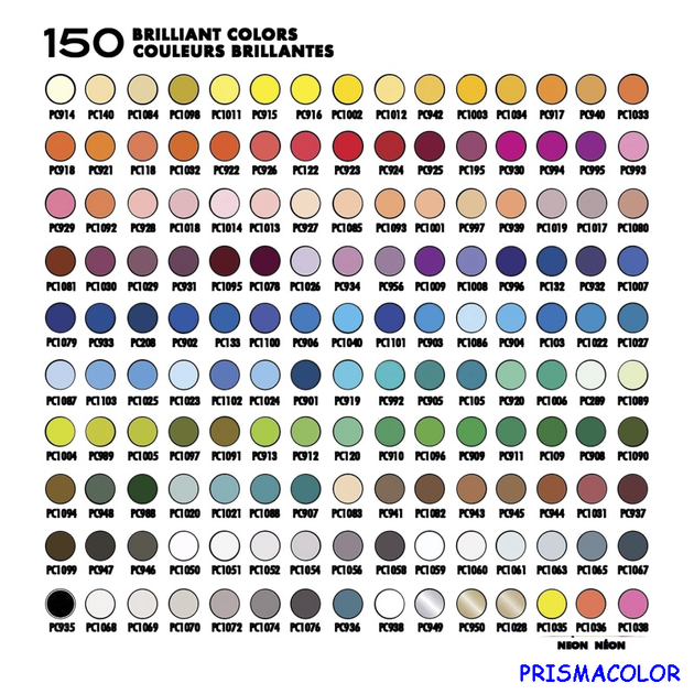 Мягкие цветные карандаши Prismacolor Premier 150 цветов – фото
