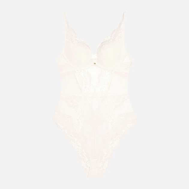 Body damskie koronkowe Esotiq Sweetheart 42360-00X S Białe (5903972394632) - obraz 5