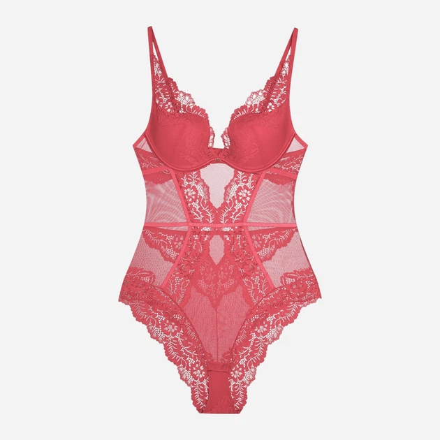 Боді жіноче Esotiq Sweetheart 42360-42X XL Рожеве (5903972394700) - зображення 7