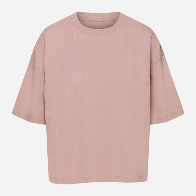 Koszulka damska oversize bawełniana Esotiq Ruthie 42493-39X L Różowa (5903972504529) - obraz 5