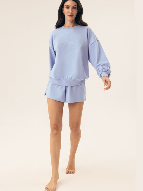 Bluza damska bez kaptura Bloovii Mindset 42564-05X M Fioletowa (5903972548714) - obraz 3