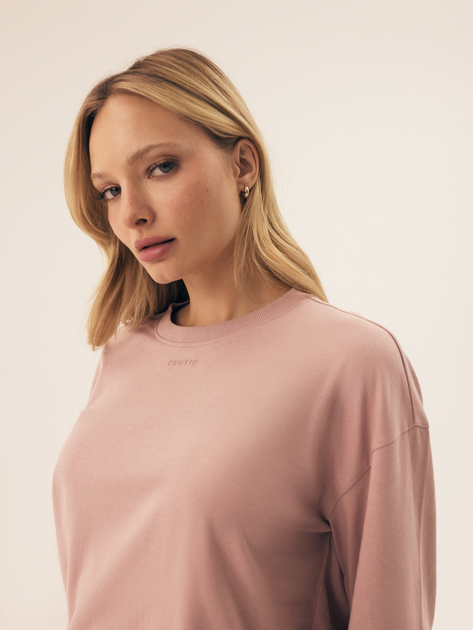 Лонгслів жіночий Esotiq Ruthie 42648-39X L Рожевий (5903972501276) - зображення 4