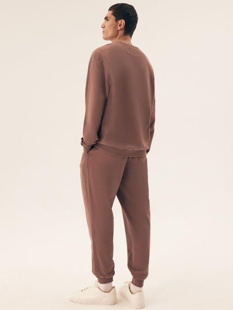 Світшот чоловічий Henderson Outside 42797-84X XL Коричневий (5903972511091) - зображення 4