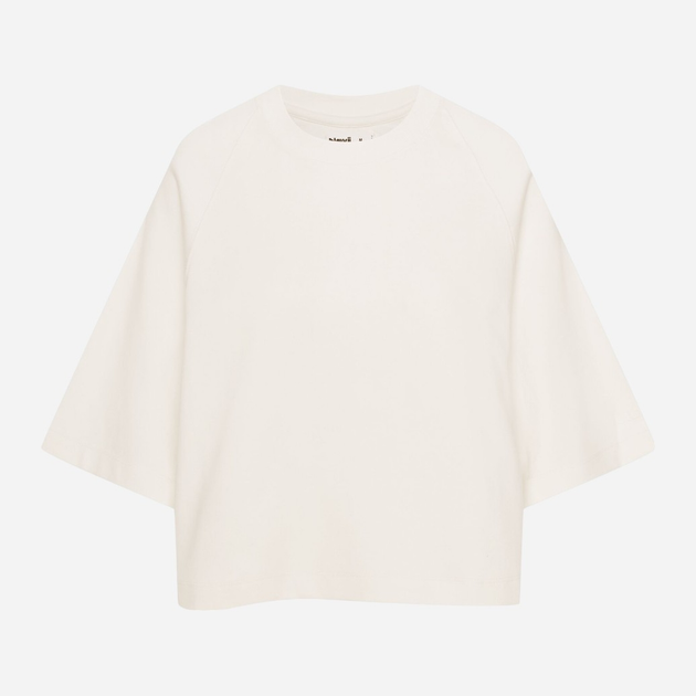 Koszulka damska oversize bawełniana Bloovii Mavere 43066-01X M Kremowa (5903972580189) - obraz 6