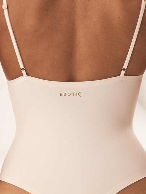 Боді жіноче Esotiq Bobby 43266-01X XL Кремове (5903972522486) - зображення 8