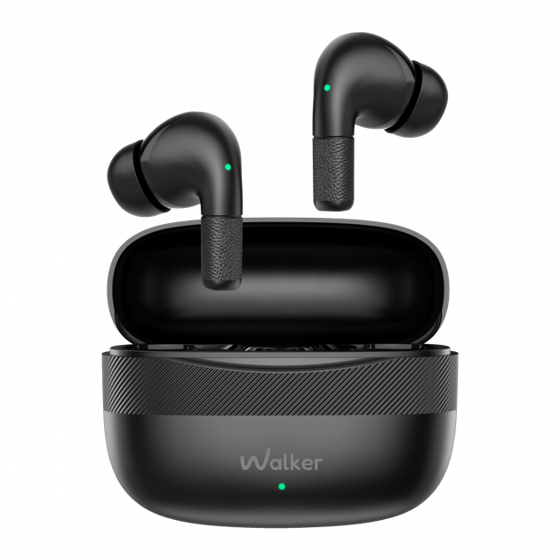 Навушники Bluetooth WALKER WTS-39 ENC black - Фото 1 Навушники Bluetooth WALKER WTS-39 ENC black - зображення 1