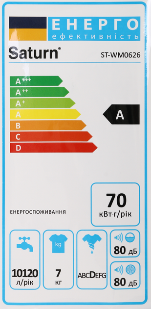 Пральна машина напівавтомат Saturn ST-WM0626 Gray - зображення 10