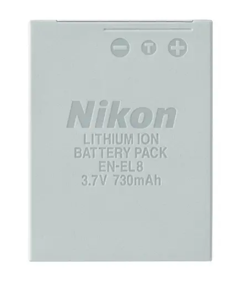 Акумулятор для NIKON EN-EL8 (Coolpix S1, S2, S3, S5, S6, S7, S9, P1, P2, P5000, S50) 730 mAh - Фото 1 Акумулятор для NIKON EN-EL8 (Coolpix S1, S2, S3, S5, S6, S7, S9, P1, P2, P5000, S50) 730 mAh - зображення 1