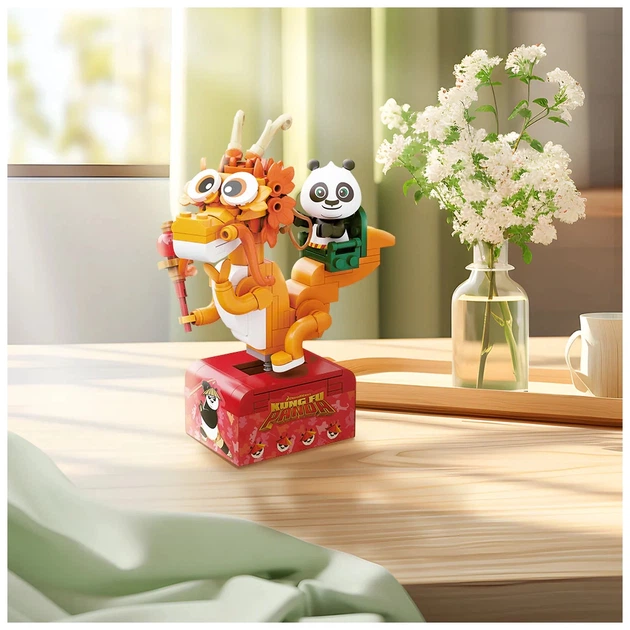 Конструктор Pantasy Kung Fu Panda Косрайдер По (86510) (BR817546802) - зображення 3