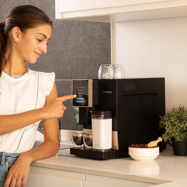 Ekspres do kawy Cecotec Cremmaet Compactccino Black Rose (01478) - obraz 3