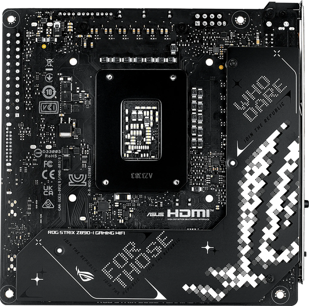 Материнська плата ASUS ROG Strix Z890-I Gaming WiFi (s1851, Intel Z890, PCI-Ex16) (90MB1IC0-M0EAY0) - зображення 6