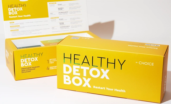 Программа Детокс Choice HEALTHY DETOX BOX глубокое очищение