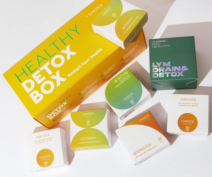 ams２boxes detoxDETSsss Программа Детокс Choice HEALTHY DETOX BOX глубокое очищение