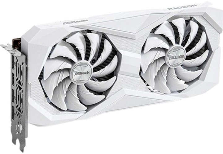 Karta graficzna ASRock PCI-Ex Radeon RX 6600 Challenger White 8GB GDDR6 (128bit) (2491/14000) (HDMI, 3 x DisplayPort) (90-GA4UZZ-00UANF) - obraz 3