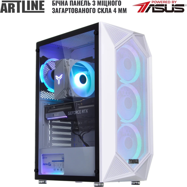 Комп'ютер ARTLINE Gaming X49WHITE (X49WHITEv63) - зображення 6