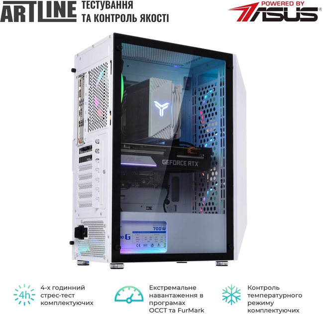 Комп'ютер ARTLINE Gaming X49WHITE (X49WHITEv63) - зображення 8