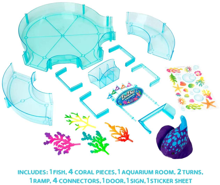 Набір іграшок Zhu Zhu Aquarium Starter Set with Fish Z1011 (810051826845) - зображення 3
