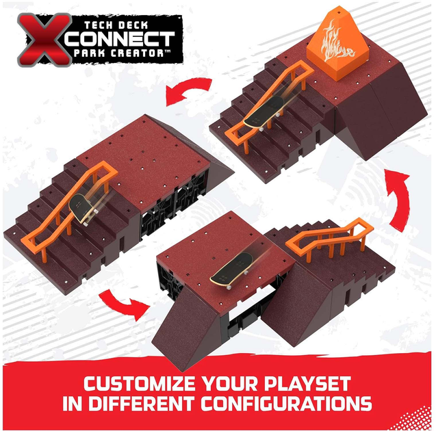 Набір іграшок X-Connect Park Creator Pyramid Shredder 2.0 6070357 (681147022577) - зображення 3
