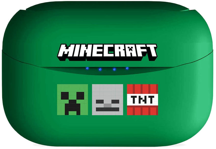 Słuchawki OTL Technologies Minecraft TWS Green (5055371629072) - obraz 4