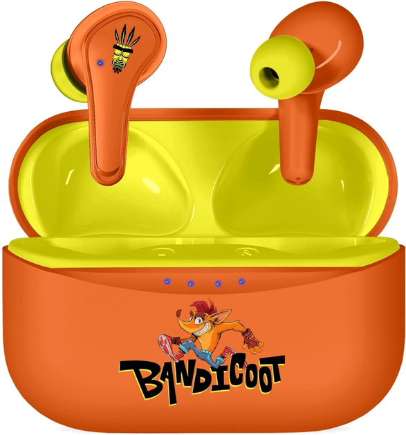 Słuchawki OTL Technologies Crash Bandicoot TWS Orange (5055371628112) - obraz 4