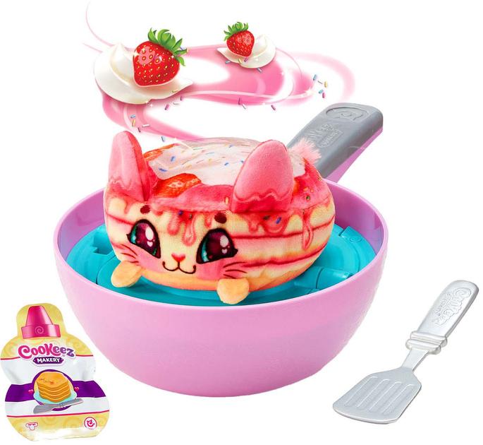 Інтерактивна іграшка Moose Cookeez Makery Pancake Treatz Playset 30522 (630996235089) - зображення 5