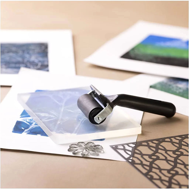 Набір для творчості Creativ Company Gel Printing Tool Kit 977755 (5712854739306) - зображення 3
