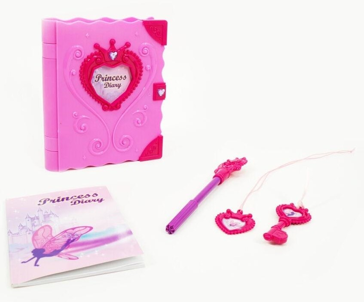 Секретний щоденник на замку Icom Magic Diary Рожевий (6927120599082) - зображення 3