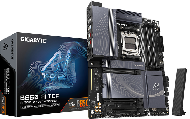 Материнська плата Gigabyte B850 AI TOP (sAM5, AMD B850, PCI-Ex16) - зображення 6