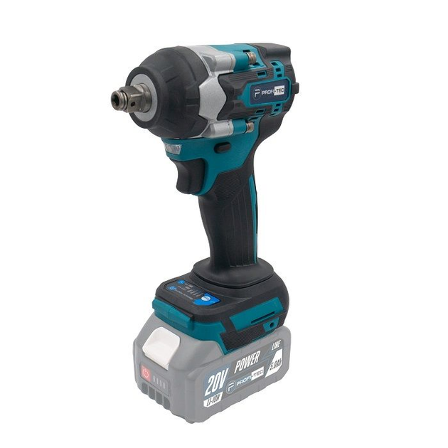Набор аккумуляторных инструментов PROFI-TEC Combo Set 2 POWERLine DGA20BL+DTW500BL: с АКБ 2шт-20V 5.0Ач+ЗУ - изображение 5