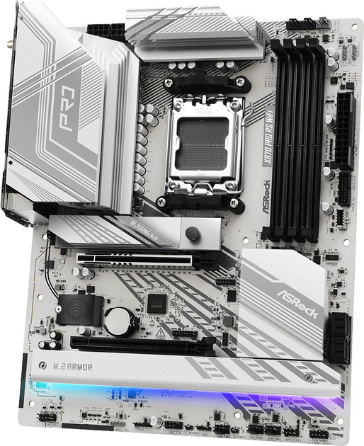 Płyta główna ASRock X870 Pro RS WiFi (sAM5, AMD X870, PCI-Ex16) - obraz 4