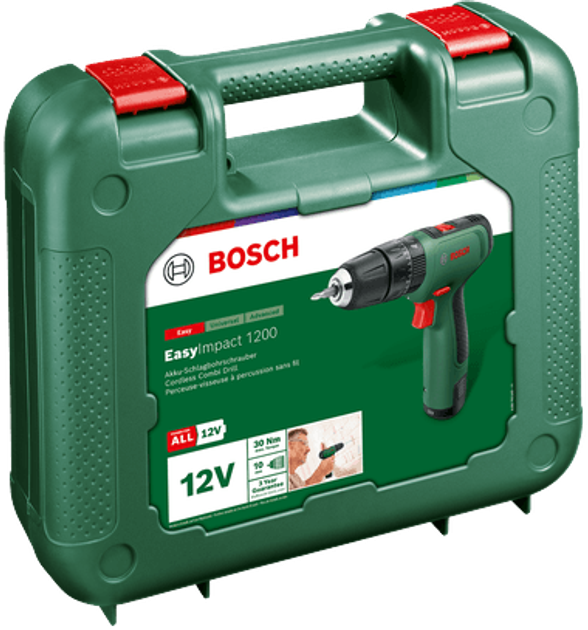 Акумуляторний дриль-шуруповерт Bosch EasyImpact 1200 (4053423224887) - зображення 3